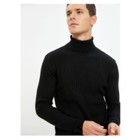 Koton Turtleneck Knitwear Sweater Slim Fit Camisole Long Sleeve