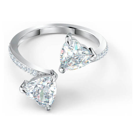 Swarovski Luxusní otevřený prsten s krystaly Swarovski Attract Soul 5535191