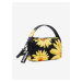 Žluto-černá dámská květovaná kabelka Desigual Lacroix Margaritas