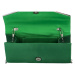 Luxusní společenská kabelka Gisella, zelená
