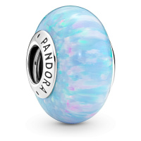 Pandora Nádherný stříbrný korálek se syntetickým opálem 791691C01