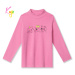 Dívčí tričko KUGO KC2327, světlejší růžová Barva: Růžová