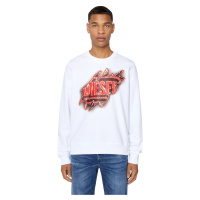 Diesel Sweatshirt - S-GINN-E9 SWEAT-SHIRT white