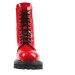 boty kožené unisex - 10 dírkové - STEADY´S - STE/10_glossy red