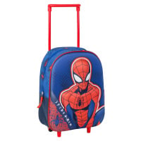 KIDS BACKPACK TROLLEY 3D SPIDERMAN