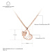 Victoria Filippi Stainless Steel Ocelový náhrdelník Bruna - chirurgická ocel, srdce, motýl NHN19