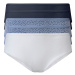 esmara® Dámské kalhotky XXL, 5 kusů (námořnická modrá / světle modrá / bílá )