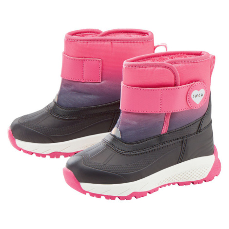 lupilu® Dívčí zimní obuv (černá/růžová)
