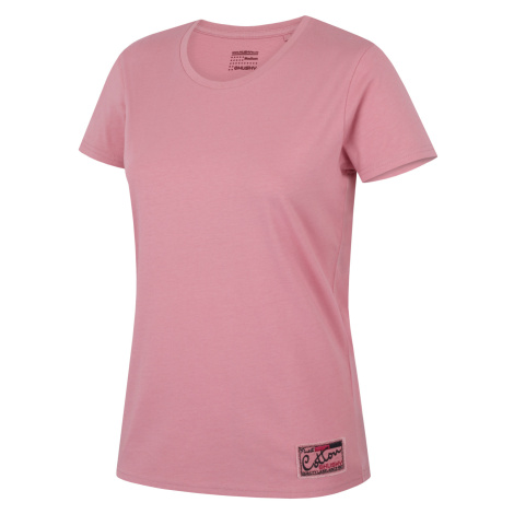 Husky Tee Base L, pink Dámské bavlněné triko