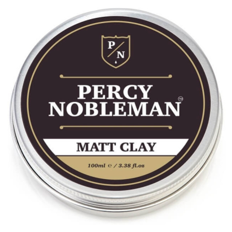 Percy Nobleman Matující vosk na vlasy s jílem (Matt Clay) 100 ml