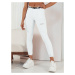 FALIA dámské džínové kalhoty bílé Dstreet UY1939