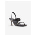 Černé dámské sandály na podpatku ALDO Louella