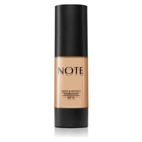 Note Cosmetique Detox & Protect tekutý make-up s matným finišem SPF 15 odstín 03 Medium Beige 30