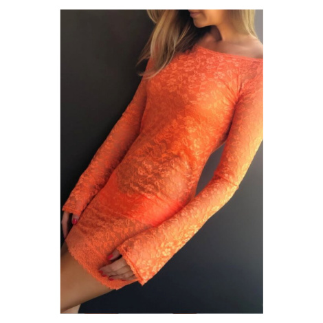 Sabrina Lux svůdná noční košilka - DIVA oranžová