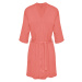 DKaren Housecoat Erika Coral