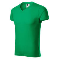 Pánské přiléhavé tričko, trávově zelená