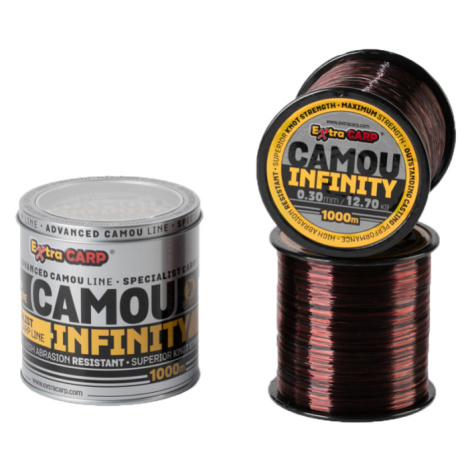 Extra carp vlasec infinity camou 1000 m-průměr 0,30 mm / nosnost 12,7 kg