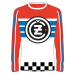 ČZ LOGO Race 19105 dres bílá/červená/modrá