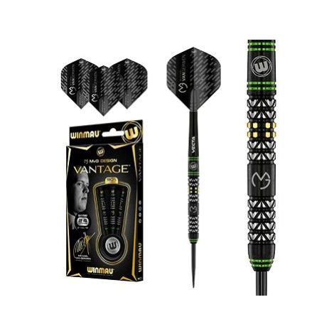 Šipky Winmau steel Michael van Gerwen Vantage 24g, 90% wolfram