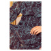 Šifónové boho šaty s tyrkysovým vzorem LUISA Vzory