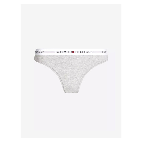 Světle šedé dámské žíhané kalhotky Tommy Hilfiger Underwear