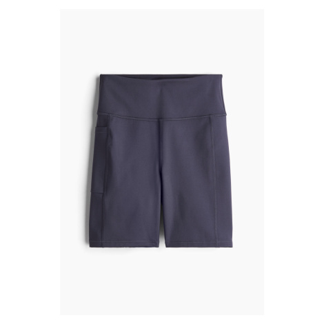 H & M - Sportovní šortky z materiálu DryMove™ s kapsou - modrá H&M