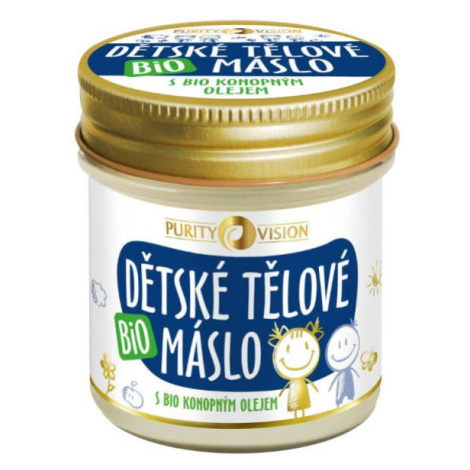 Purity Vision Bio Dětské tělové máslo 120ml