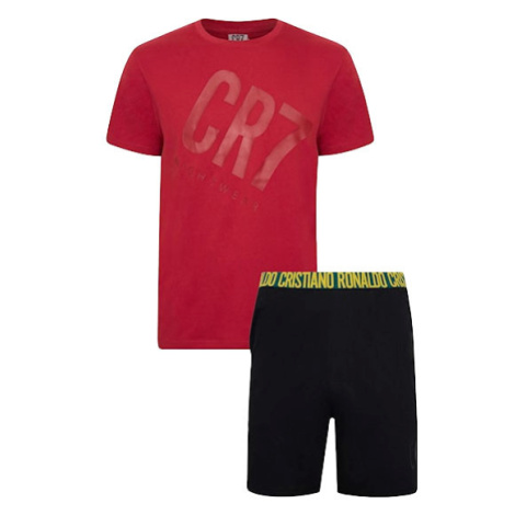 Cristiano Ronaldo pánské pyžamo CR7 Short red