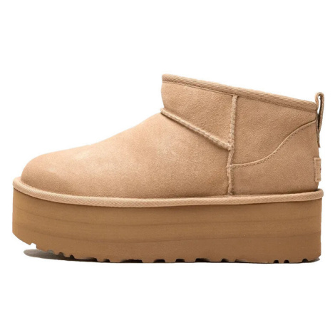 UGG Classic Ultra Mini Platform Boot Sand Béžová