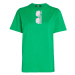 Tričko karl lagerfeld fun relaxed t-shirt zelená