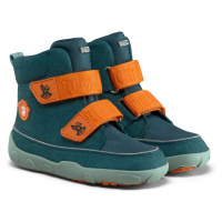 Barefoot dětské zimní boty Affenzahn - Comfy Bunny modré
