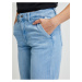 Světle modré dámské straight fit džíny Tom Tailor