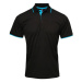 Premier Workwear Pánské funkční polo triko PR618 Black