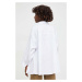 Košile Answear Lab bílá barva, relaxed, s klasickým límcem