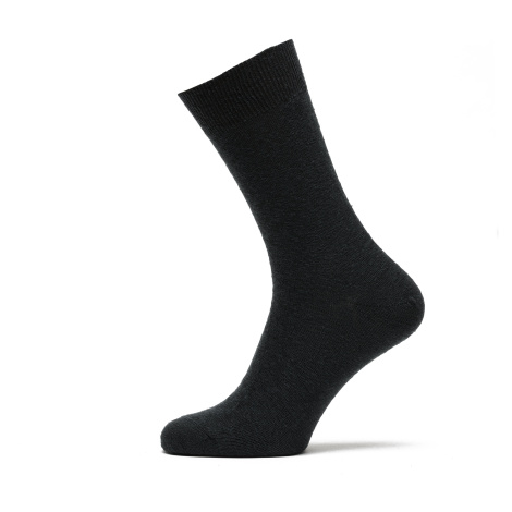 LUNA Konopné vysoké barefoot ponožky Charcoal