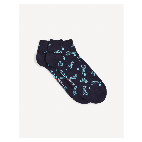 Celio Vzorované ponožky Gisomistol - Pánské