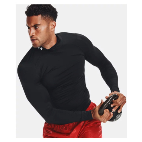 Under Armour UA HG Armour Comp Mock LS-BLK