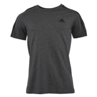 adidas 3-STRIPES TEE Pánské tričko, tmavě šedá, velikost