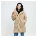 Urban Classics Ladies Oversized Sherpa Coat Beige