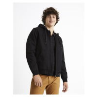 Celio Bunda na zip Cuhoodie - Pánské