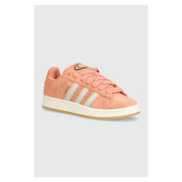 Semišové sneakers boty adidas Originals CAMPUS 00s růžová barva, ID8268