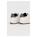 Kožené sneakers boty Tommy Jeans TJW FLATFORM ANIMAL PRINT bílá barva, EN0EN02537
