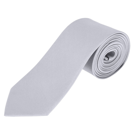 SOĽS Garner Saténová kravata SL02932 Silver SOL'S