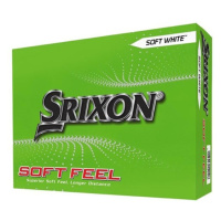 SRIXON SOFT FEEL 12 pcs Golfové míčky, bílá, velikost