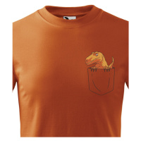 Dětské tričko Dinosaurus v kapse - originální a stylové dětské tričko