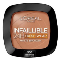 L'ORÉAL PARIS Infaillible 24H Fresh Wear Soft Matte Bronzer 300 Light Medium jemně matný bronzer