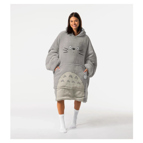 Totoro Huggie, obrovská beránková mikina, mikinová deka Bittersweet Paris