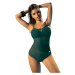 Dámské jednodílné plavky Self 964S 7 Fashion | zelená