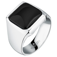Morellato Pánský ocelový prsten s achátem Pietre S17370 65 mm