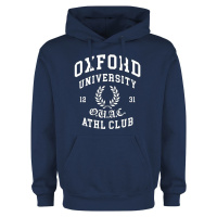 University Oxford - ATHL Club Mikina s kapucí modrá